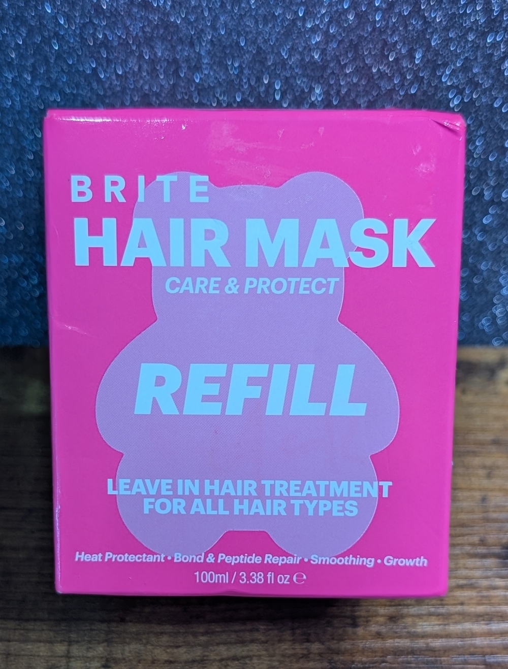 Brite Hair Mask Refill Care & Protect For All Hair Types 3.38 Oz